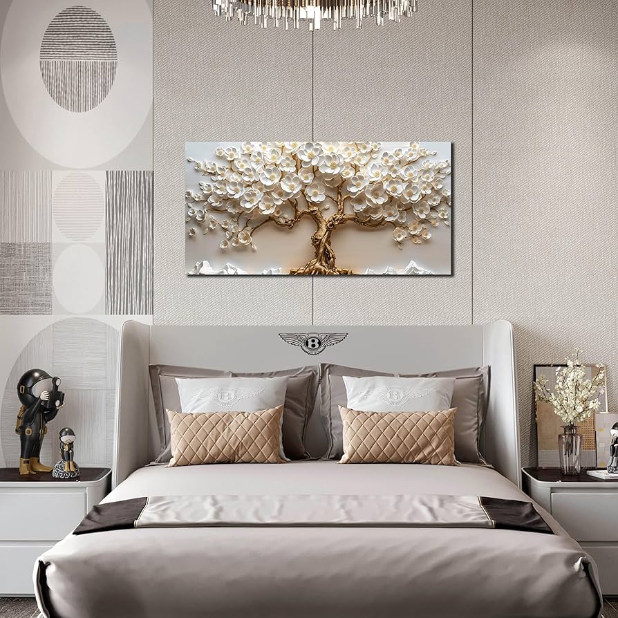 Amazon.com: LAOTOART Tree Canvas Wall Art for Living Room